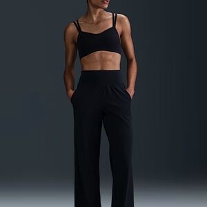 Nike High-Waisted, Dry Fit, Wide Leg Pants